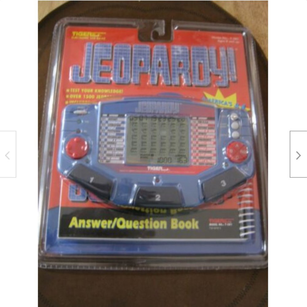 1997 Jeopardy Electronic LCD Handheld Game
